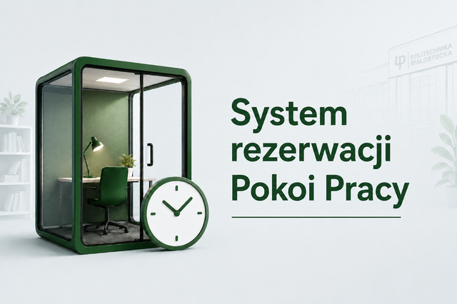 Rezerwacja pokoi pracy