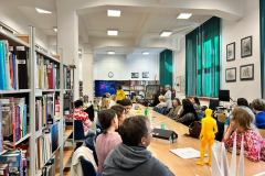 Oko a tekst – tajemnice czytania. Spotkanie w ramach Podlaskiego Forum Bibliotekarzy, Biblioteka Wydziału Architektury Politechniki Białostockiej 