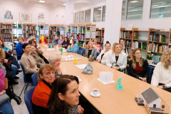 Oko a tekst – tajemnice czytania. Spotkanie w ramach Podlaskiego Forum Bibliotekarzy, Biblioteka Wydziału Architektury Politechniki Białostockiej 