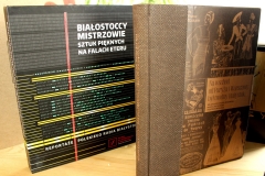 Książki prezentowane na wystawie „Między wyobraźnią autora i grafika”. Projekty okładek autorstwa mgr Bogdana Supruna.