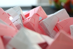 Wystawa „Origami – sztuka, wiedza, nauka”, prezentowana w Bibliotece Politechniki Białostockiej. Ekspozycję tworzą głównie matematyczne formy origami, bryły platońskie i archimedesowe, różnorodne wielościany, mozaikowe tesselacje, składane z płaszczyzn o kształtach koła, kwadratu, trójkąta.